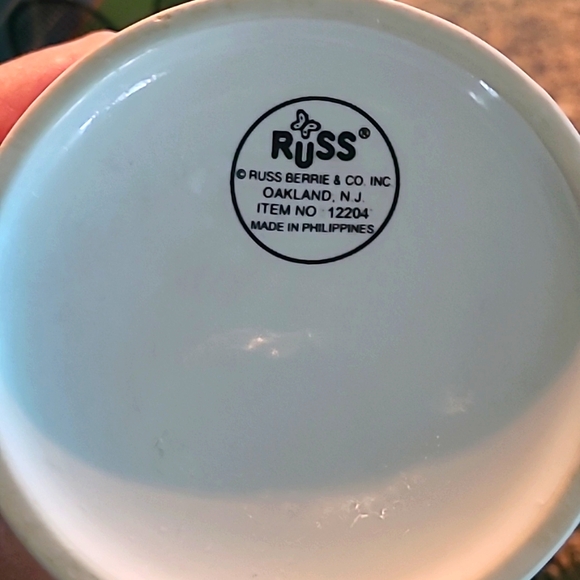 SET OF "TENNIS PRO"  MUGS AND 1 BONUS MUG BY RUSS TTL OF 5 MUGS - Picture 7 of 7